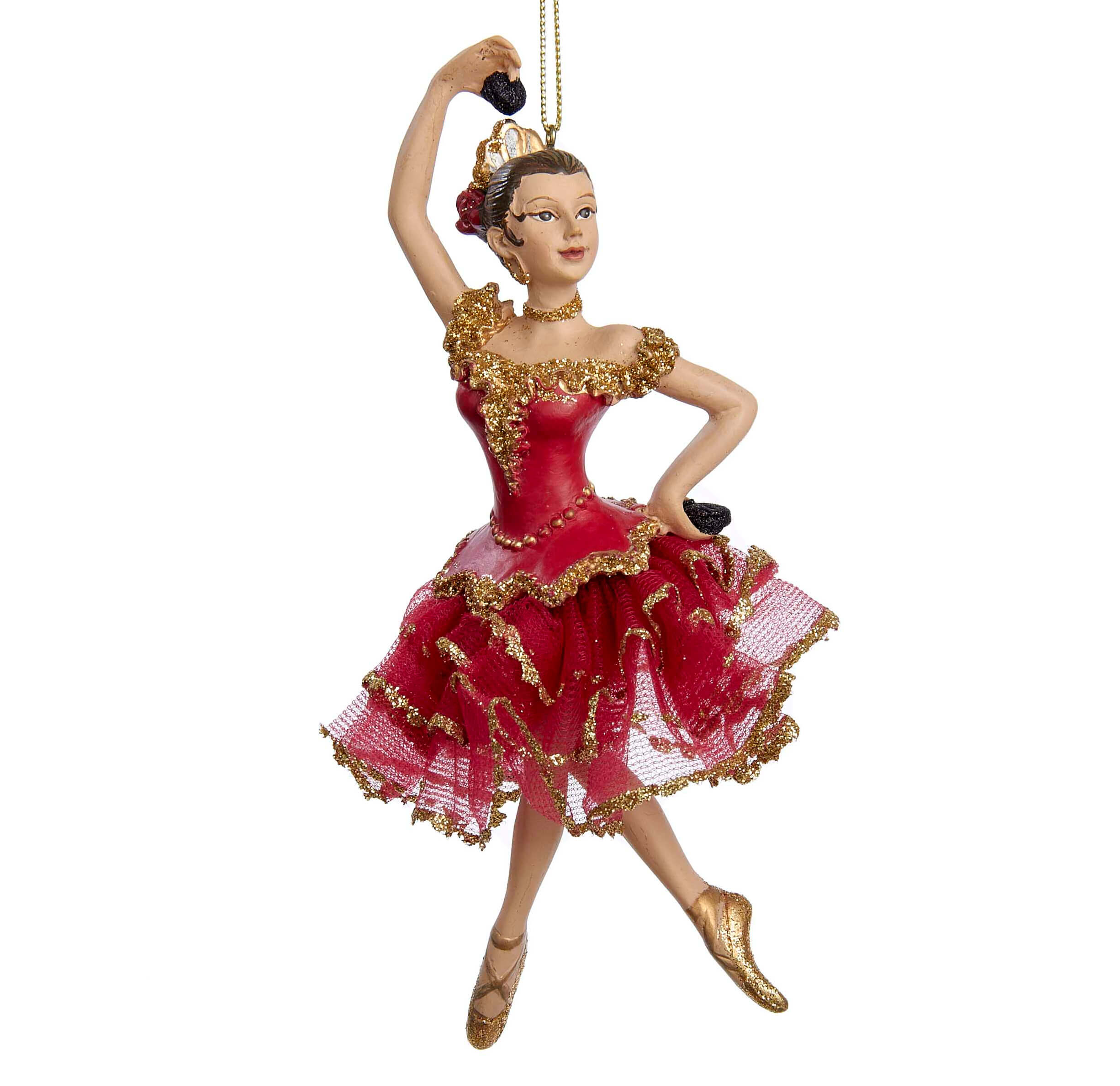 Nutcracker Suite Spanish Dancer Ornament