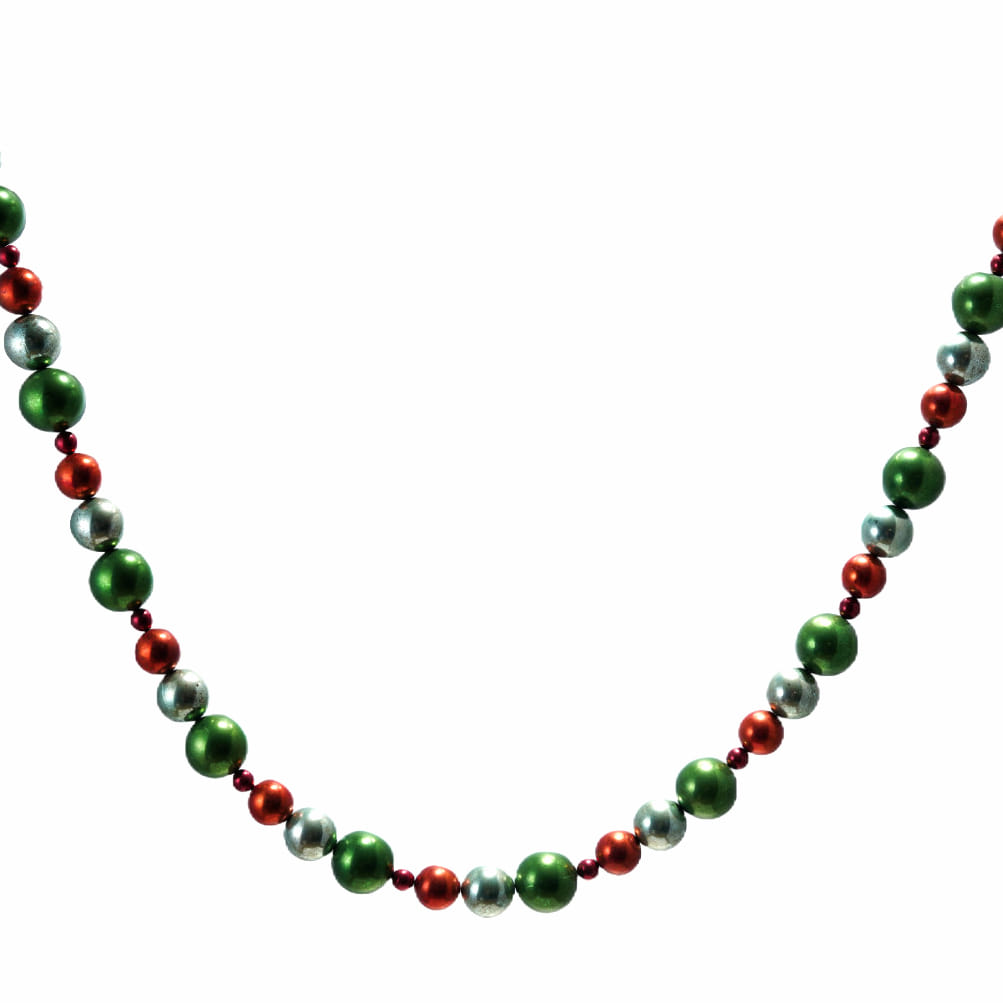 72" Multicolored Ball Ornament Garland