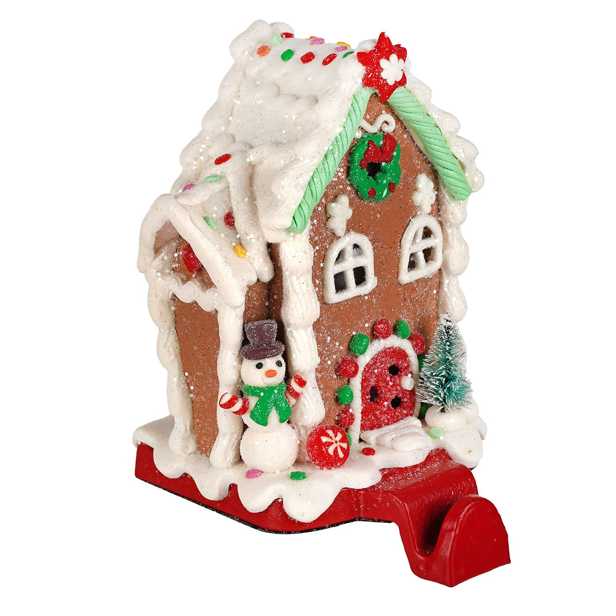 Gingerbread Candy House Stocking Hanger