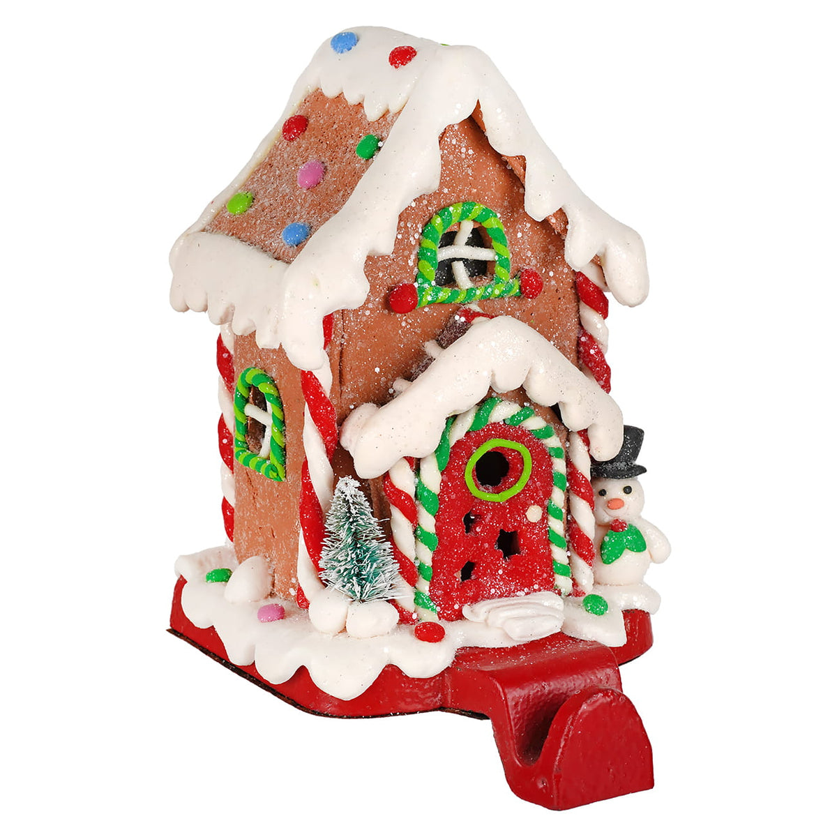 Gingerbread Candy House Stocking Hanger