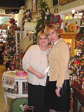 Debbee & Carolyn, one of her great friends!