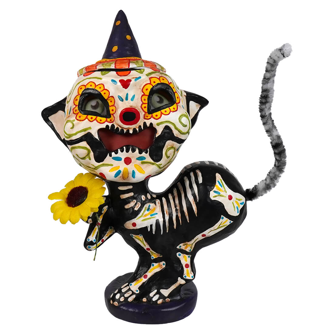 Day Of The Dead Kitty Luminary