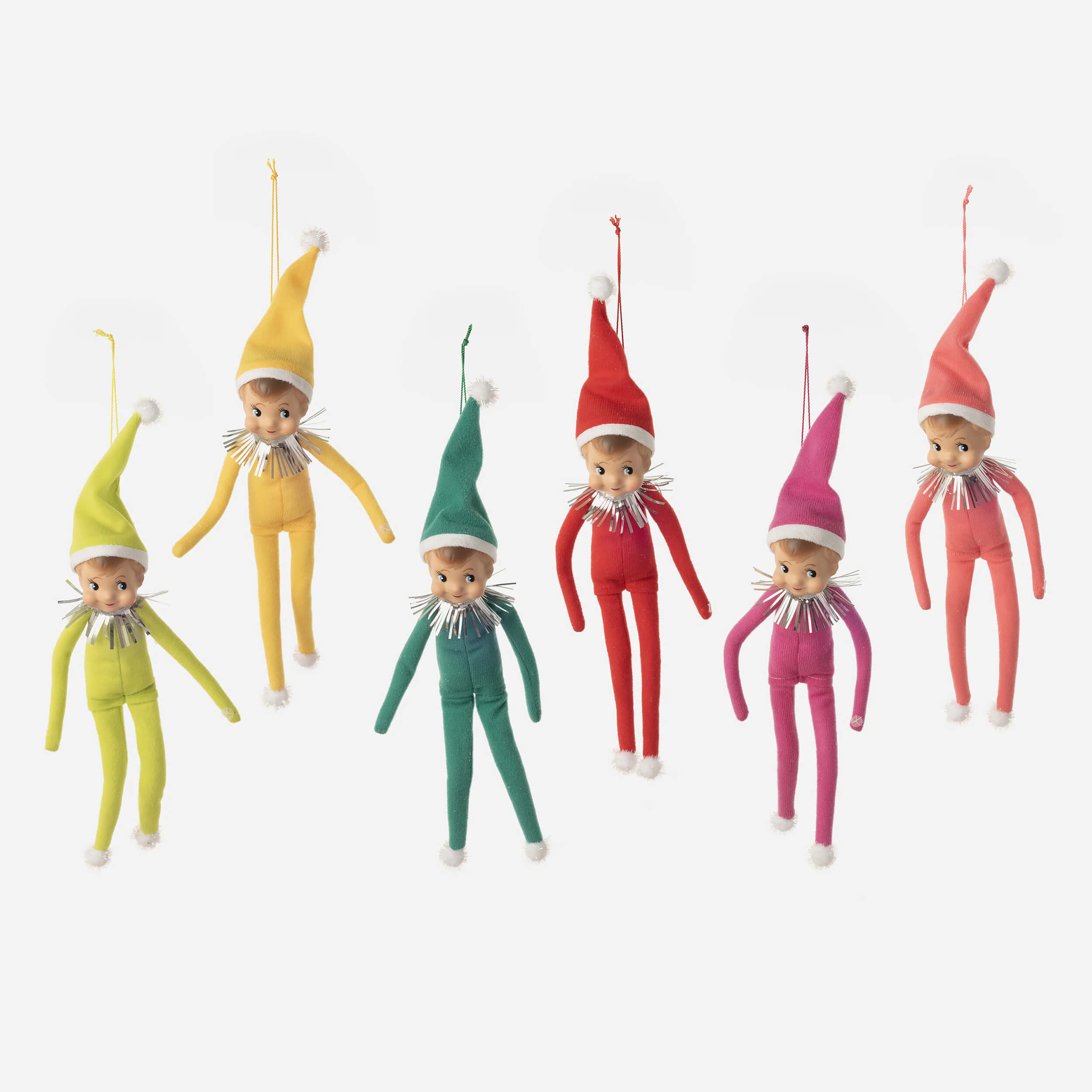 10" Felt Cheeky Elf Doll Ornament