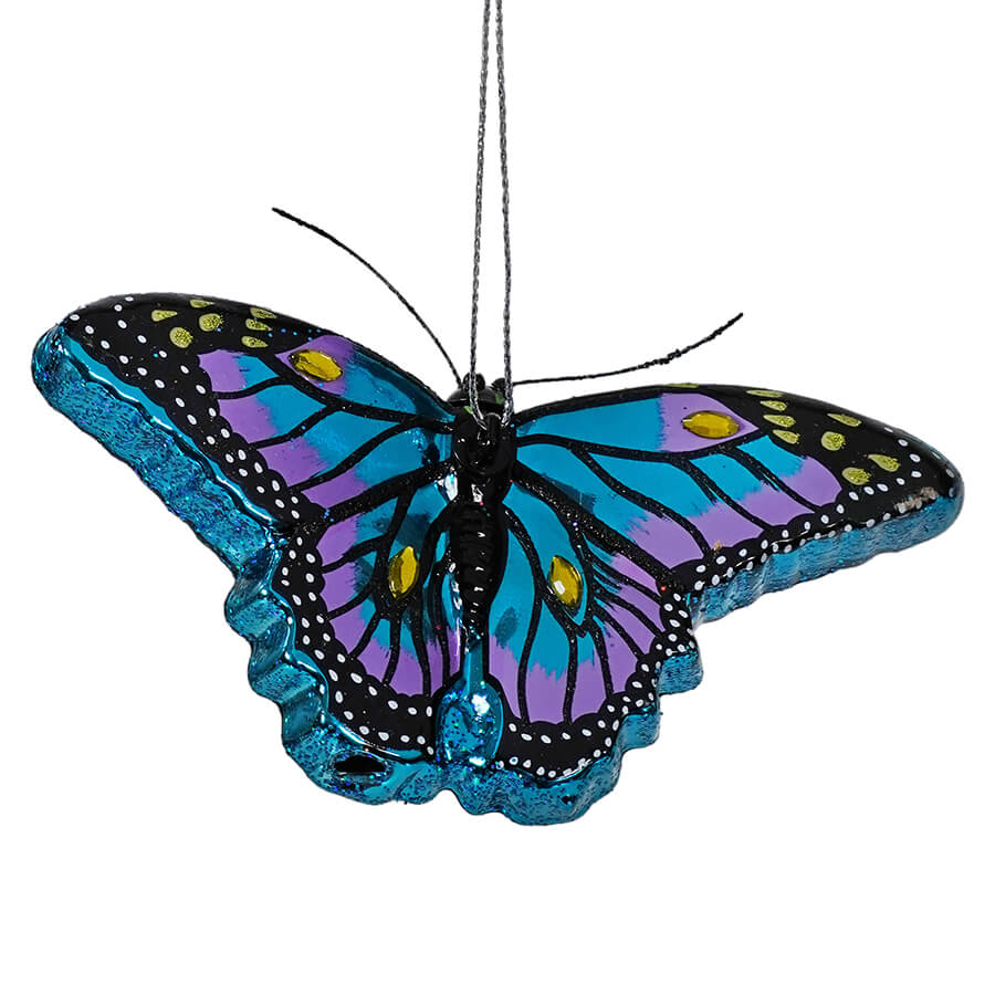 Blue Butterfly Ornament