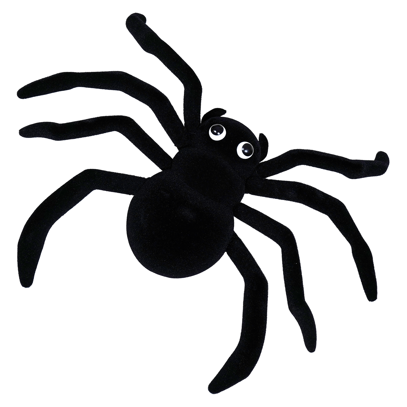Black Flocked Spider