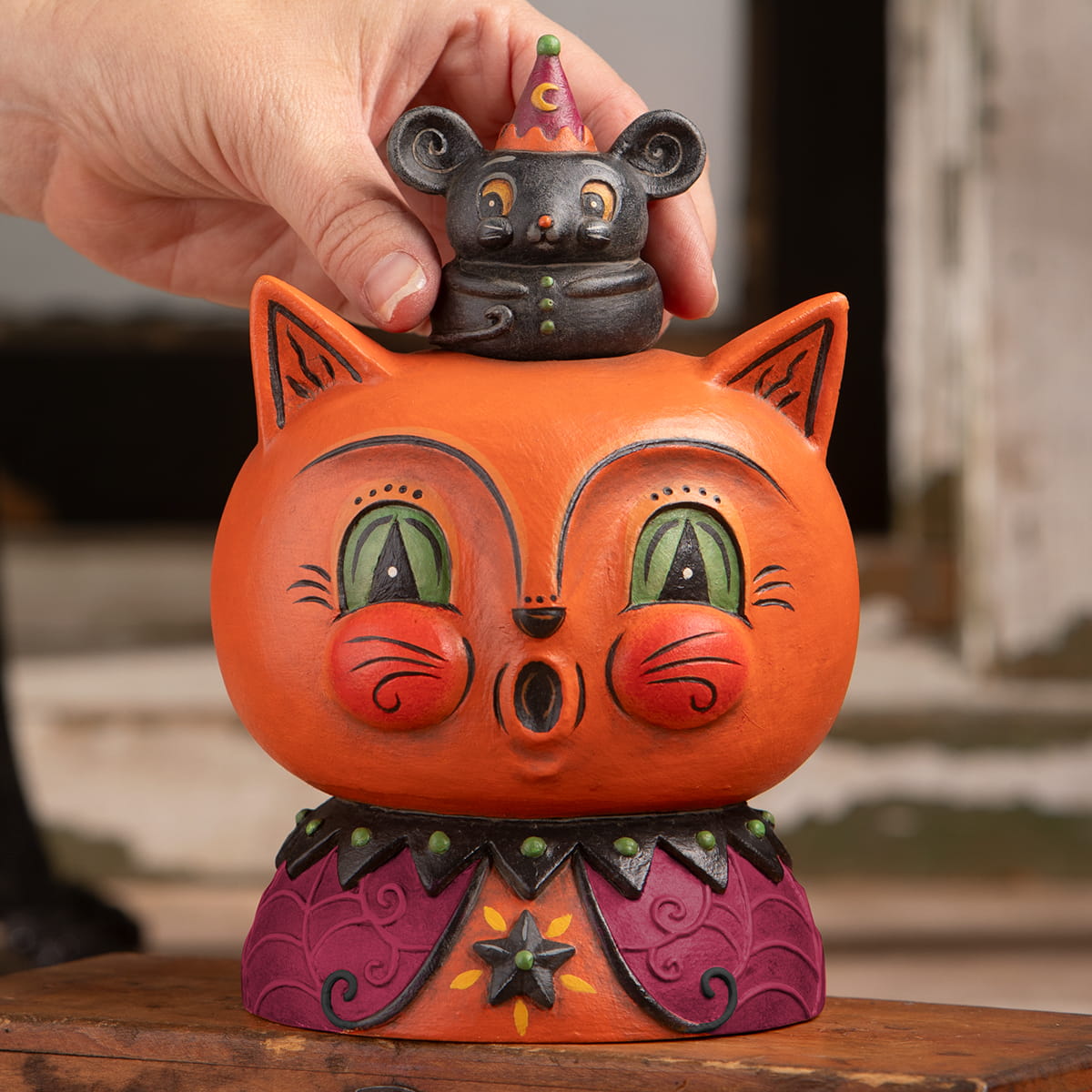 Copper Cat & Merlin Mouse