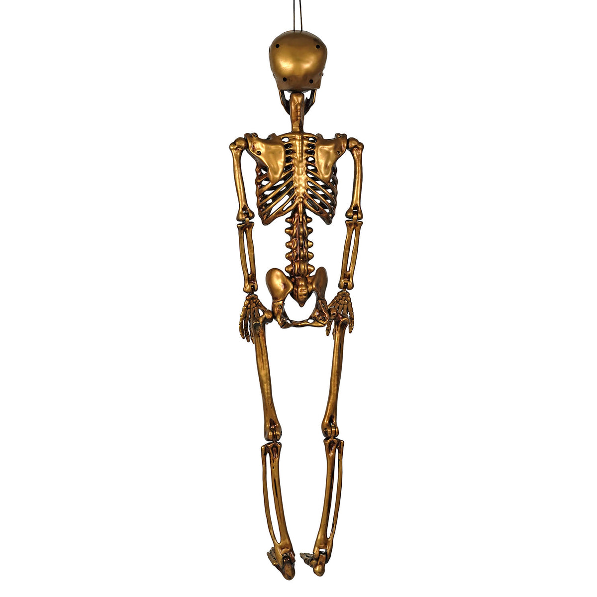 36" Gold Posable Skeleton