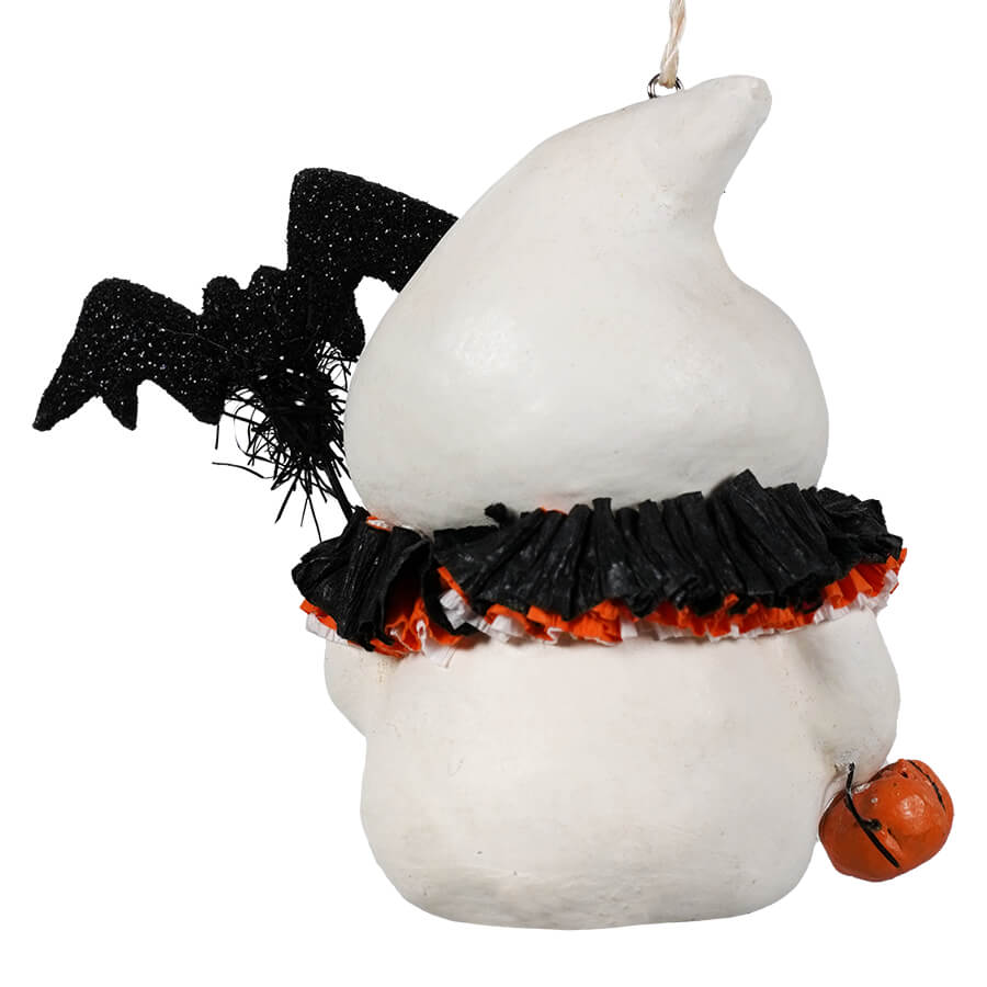 Little Boo With Bat Ornament