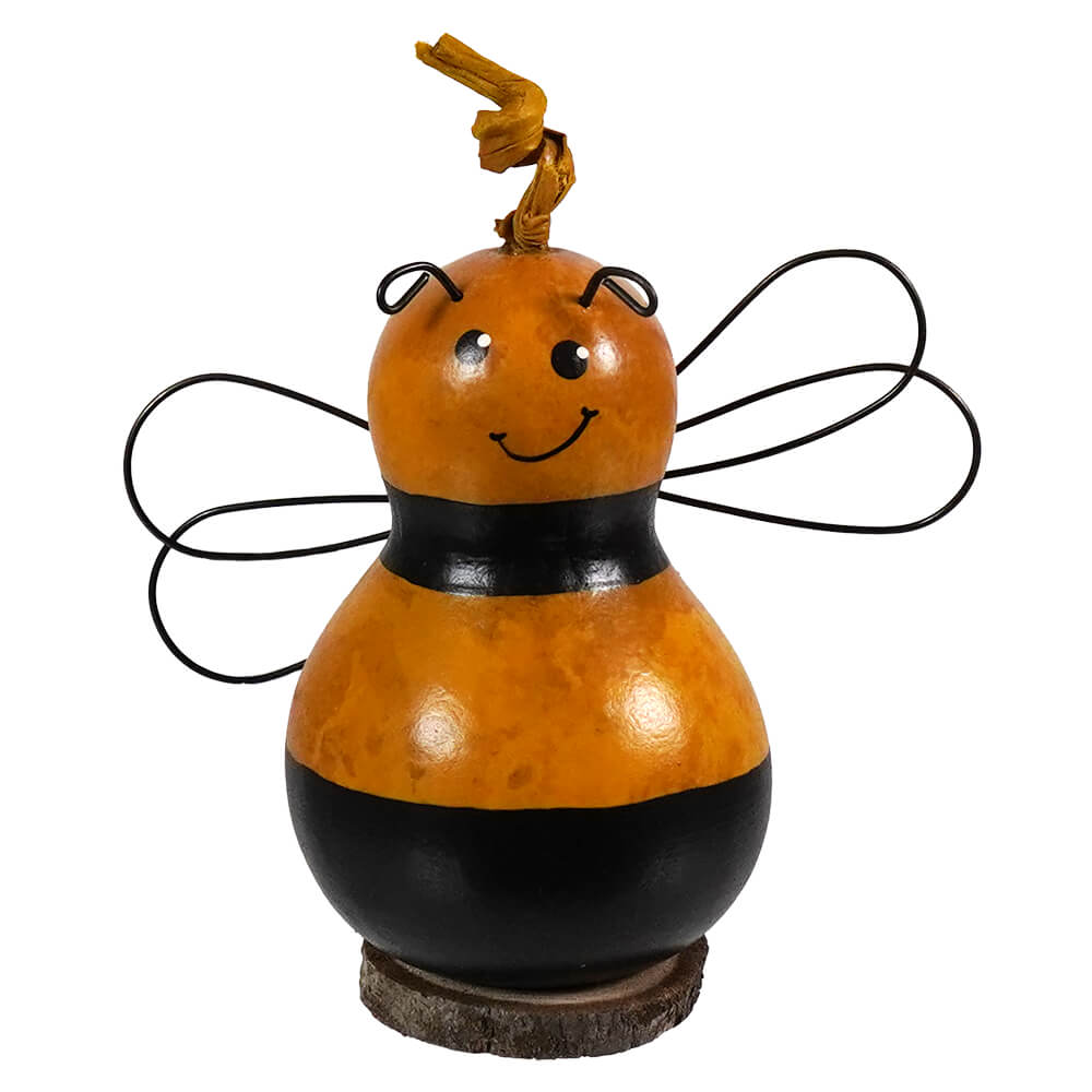 Bumble Bee - Tiny Hand-Crafted Gourd