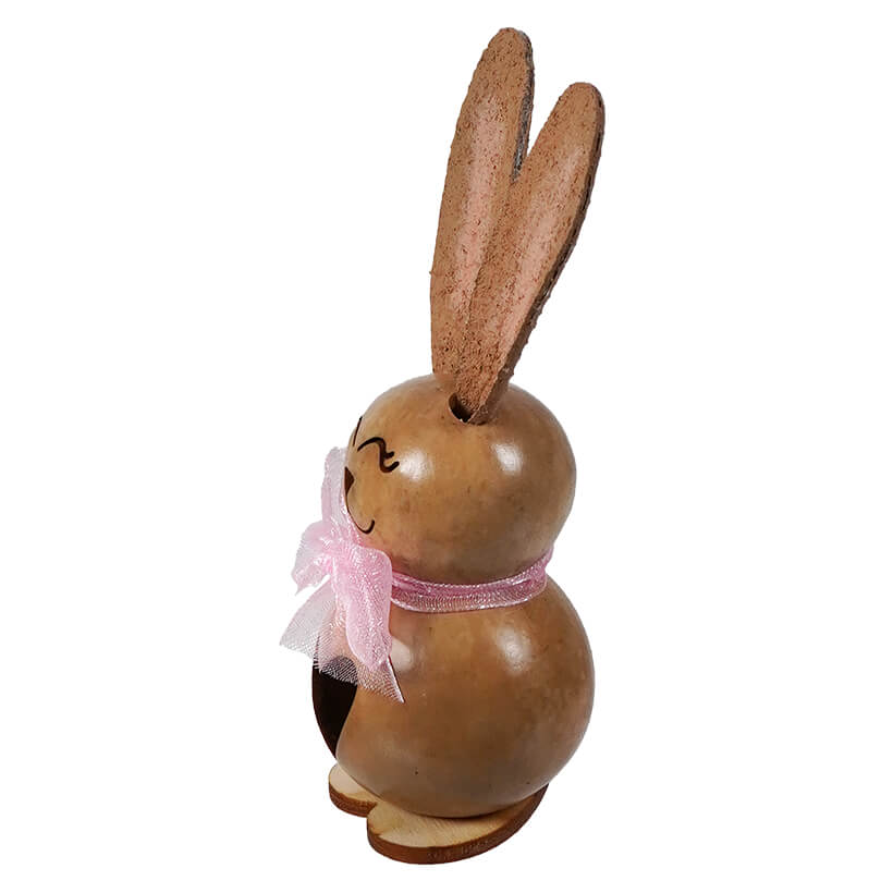 Lil' Kaylee Bunny Gourd With Heart Cutout