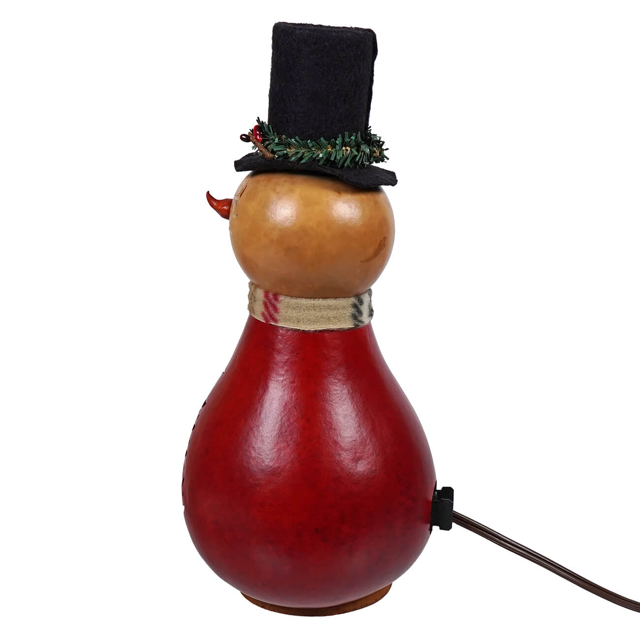 Joel - Lighted Small Christmas Tree Snowman Gourd