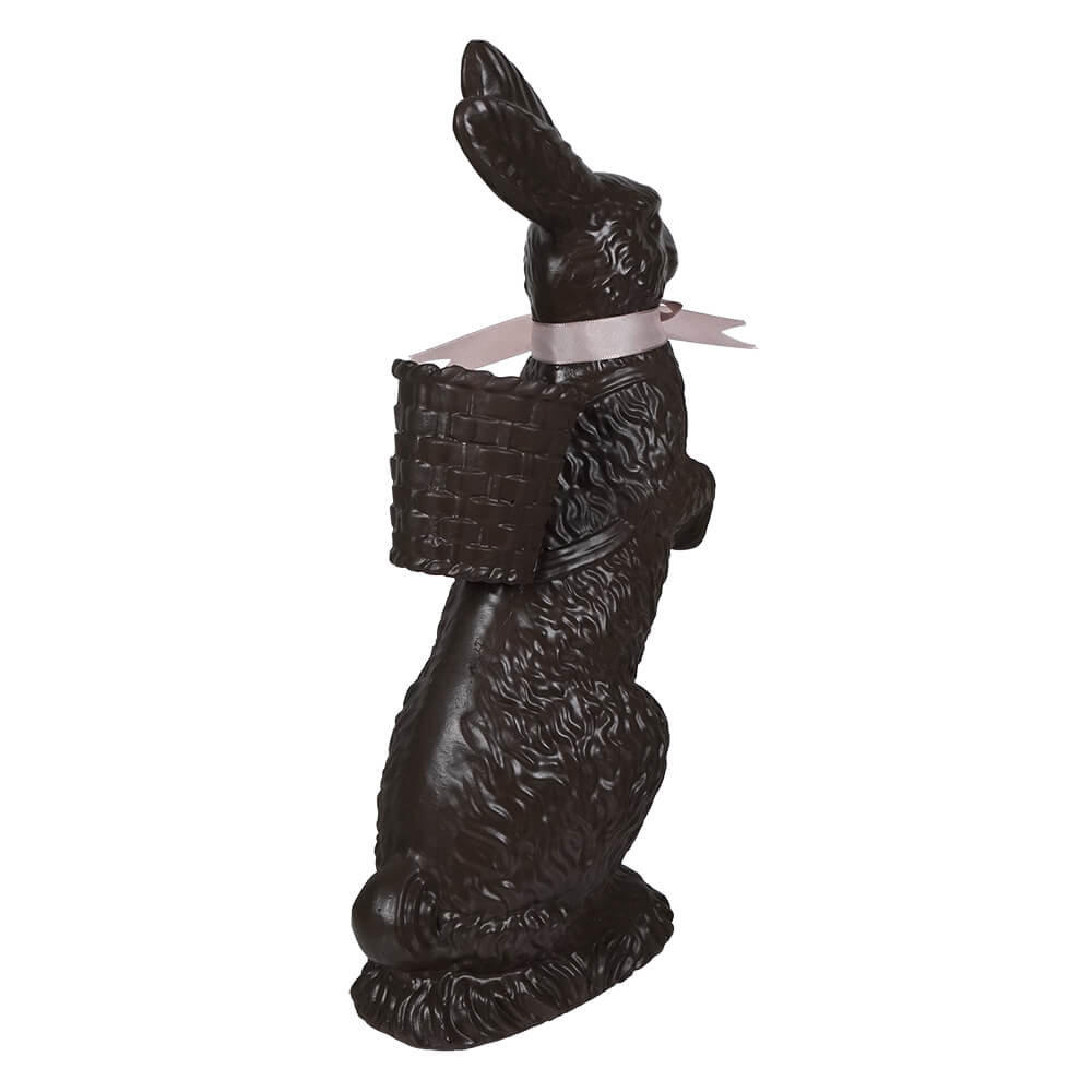 Chocolate Standing Bunny With Basket