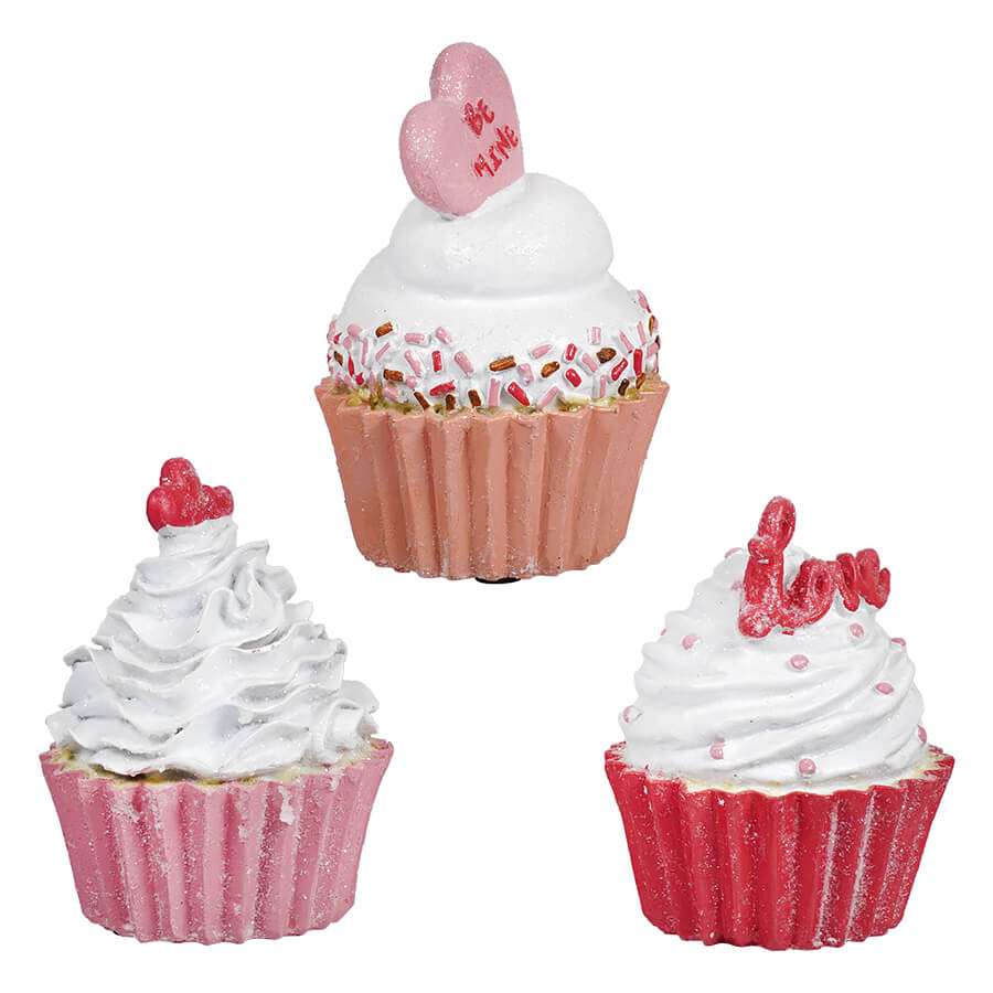 Valentine Cupcakes Set/3