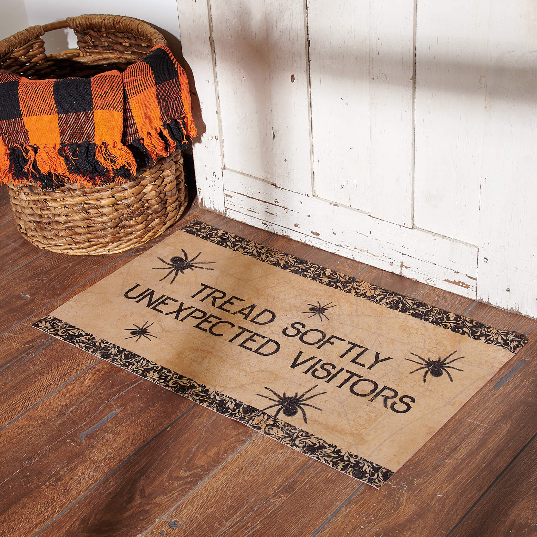 Tread Softly Unexpected Visitors Rug