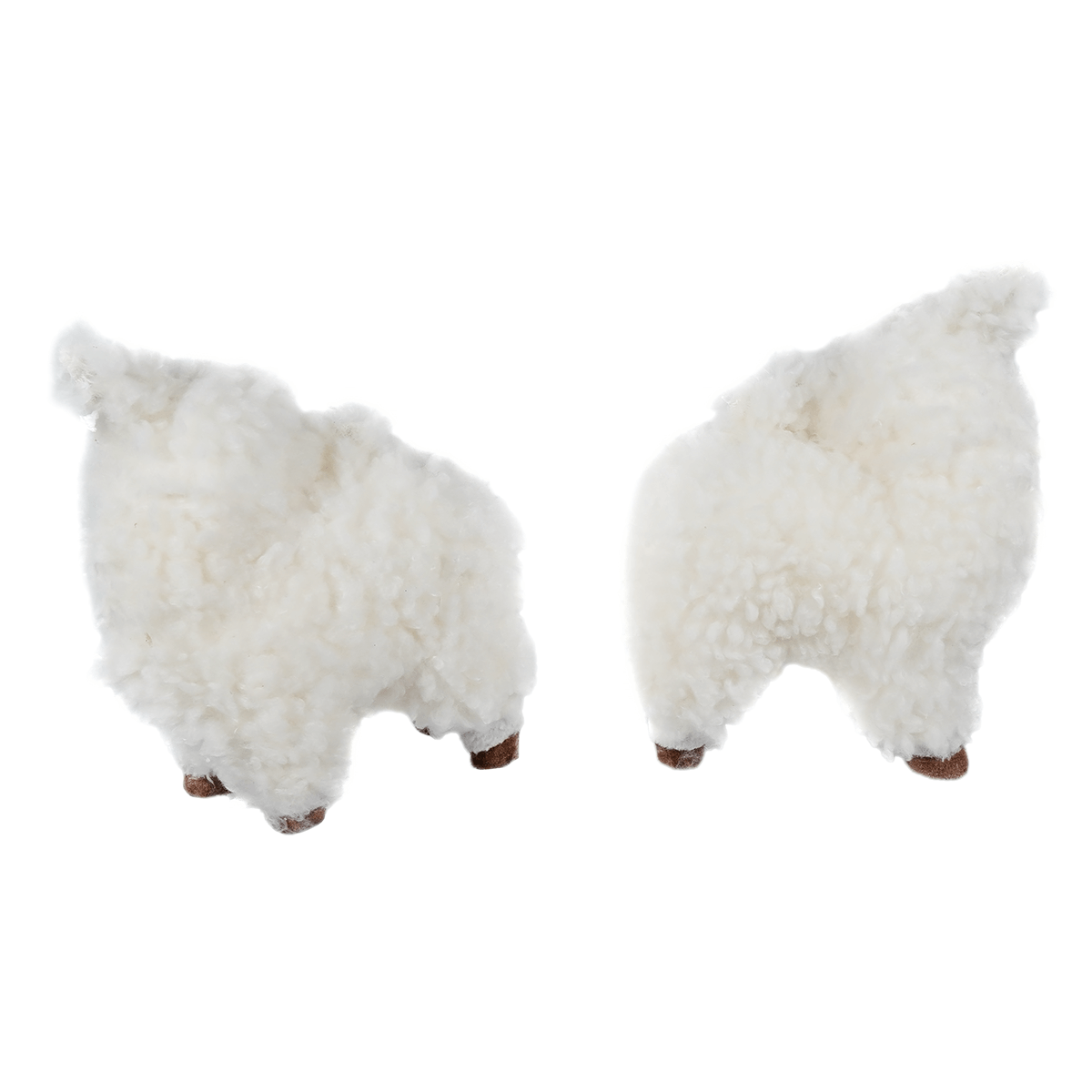 Too Cute Plush Sherpa Lambs Set/2