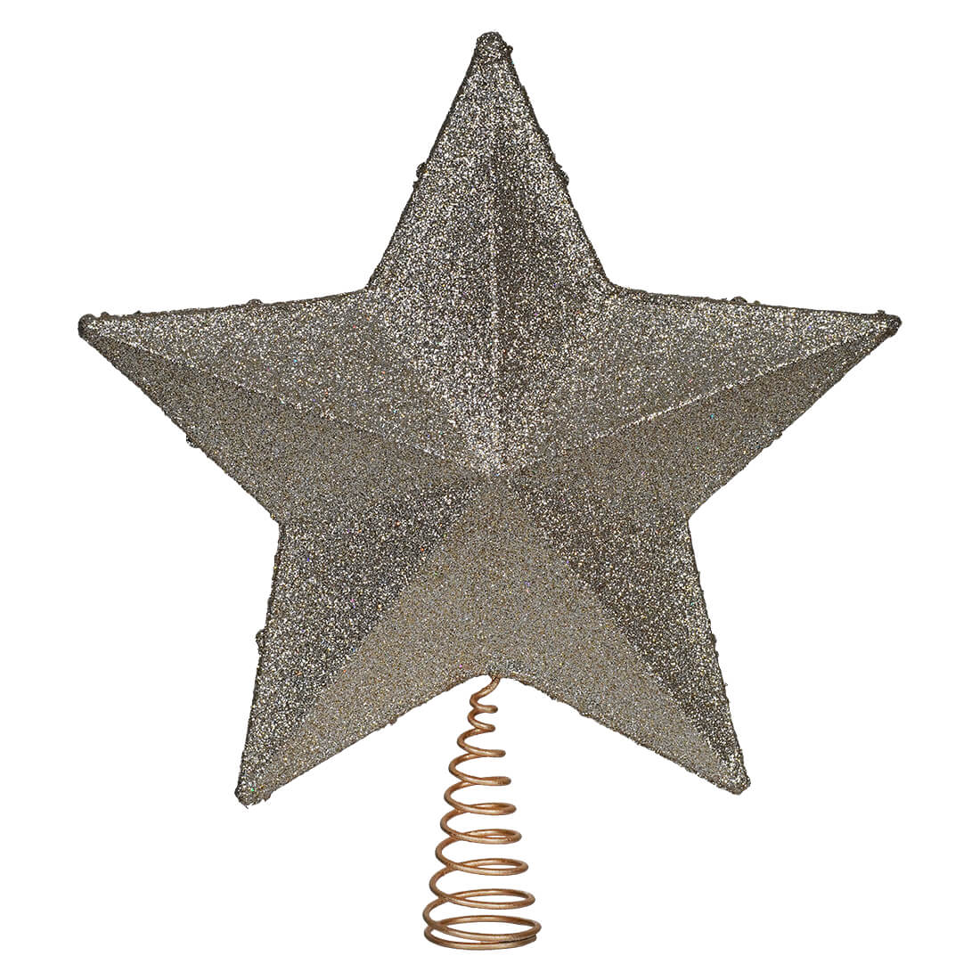 Green, Red & Gold Star Tree Topper