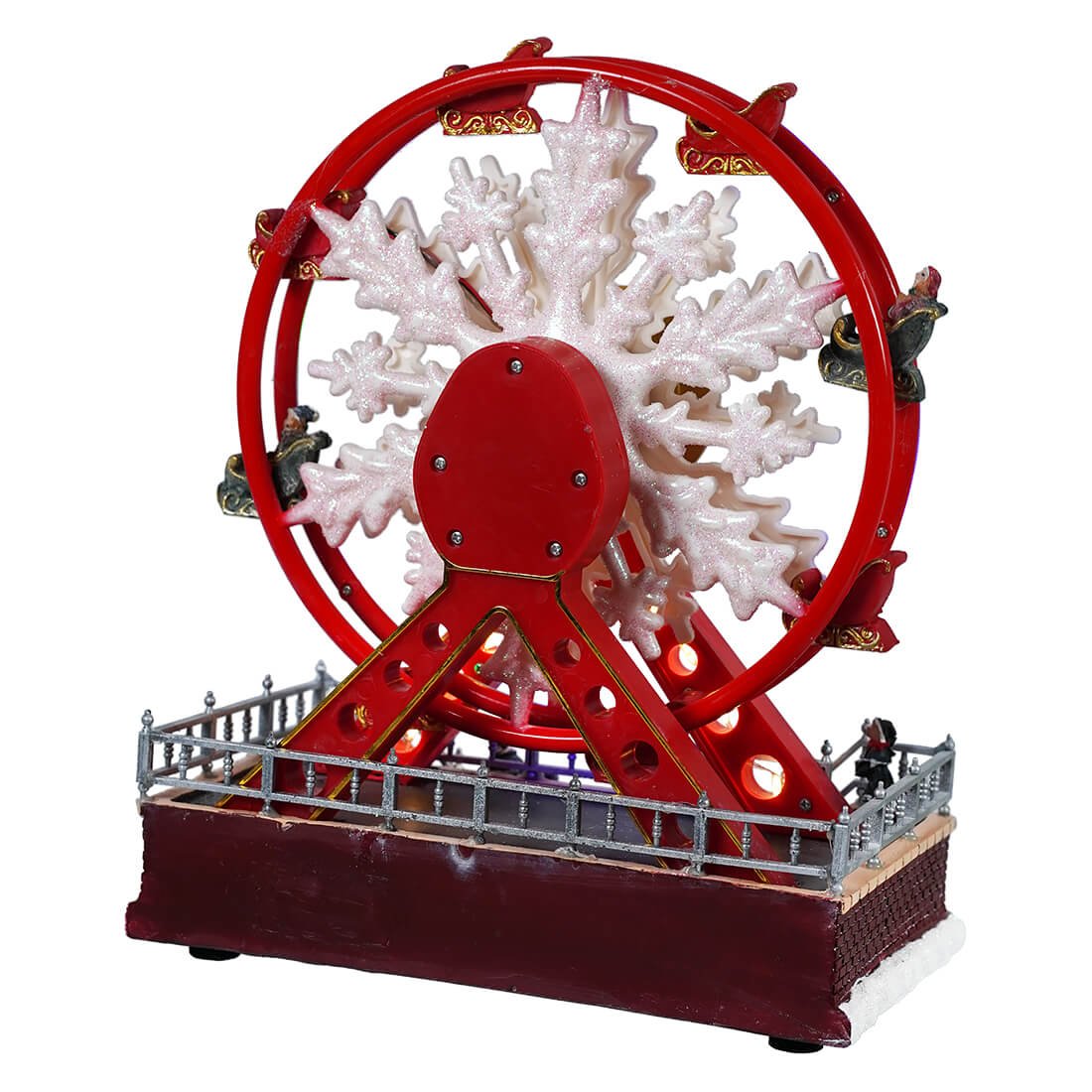 Lighted Christmas Animated Musical Ferris Wheel