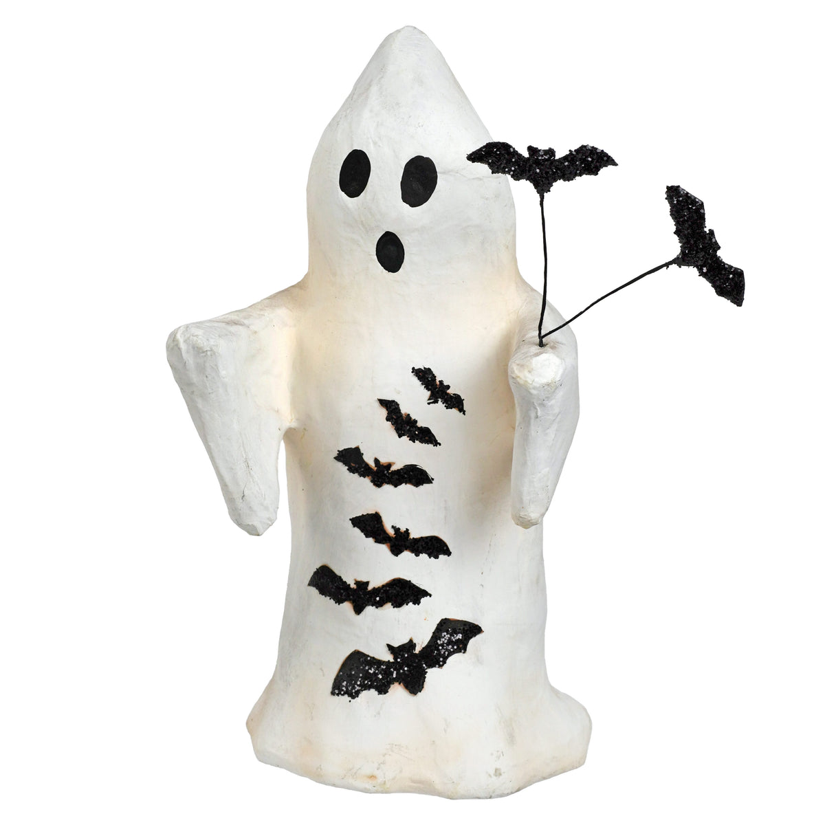 Batty Boo Paper Mache Ghost