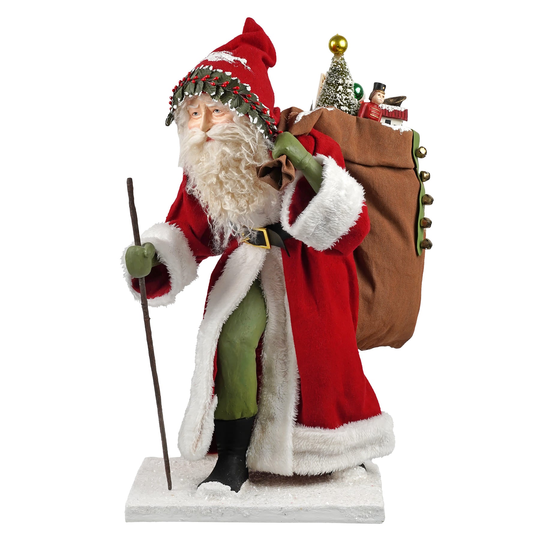 Old St. Nick With Bag Of Toys
