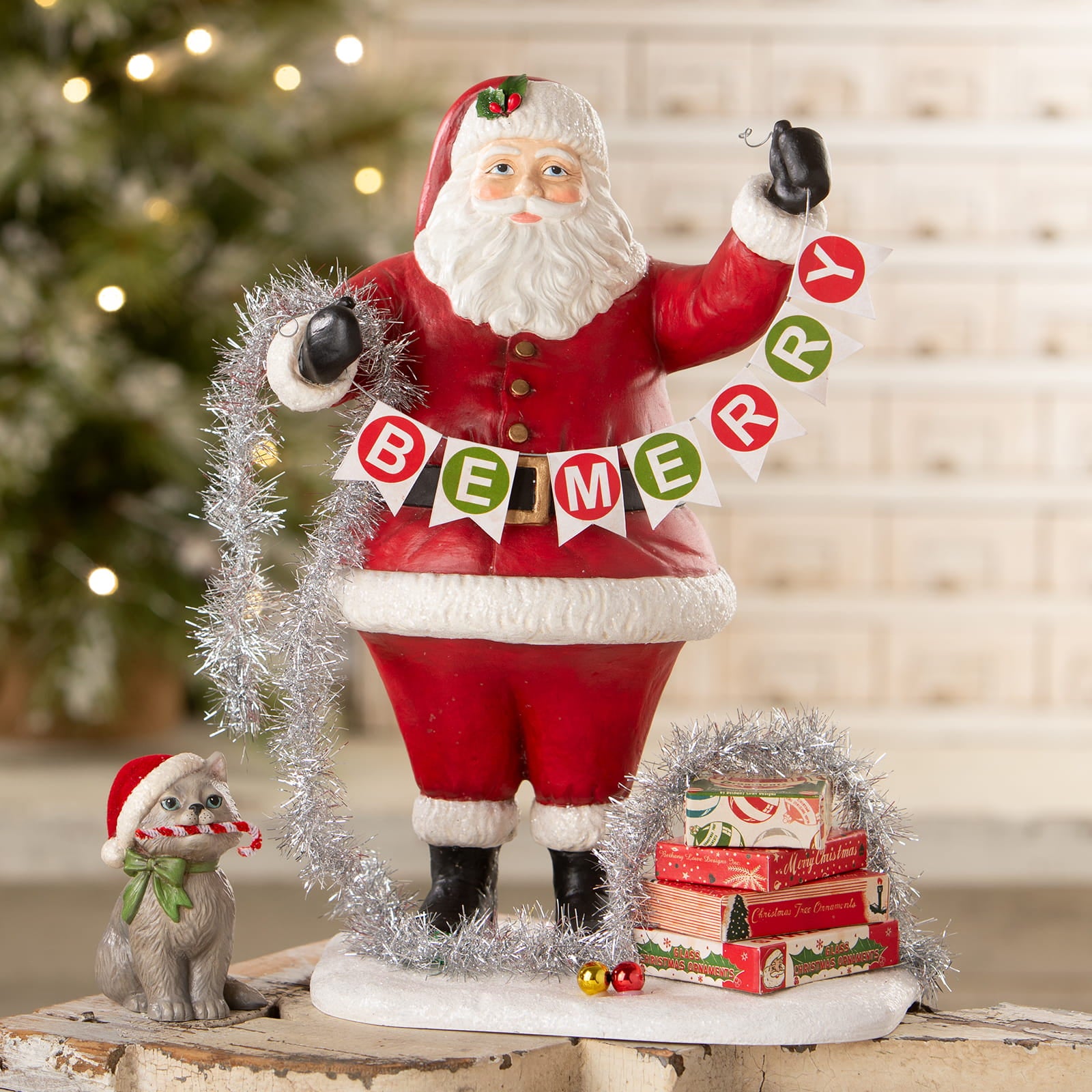 Deck the Halls Santa