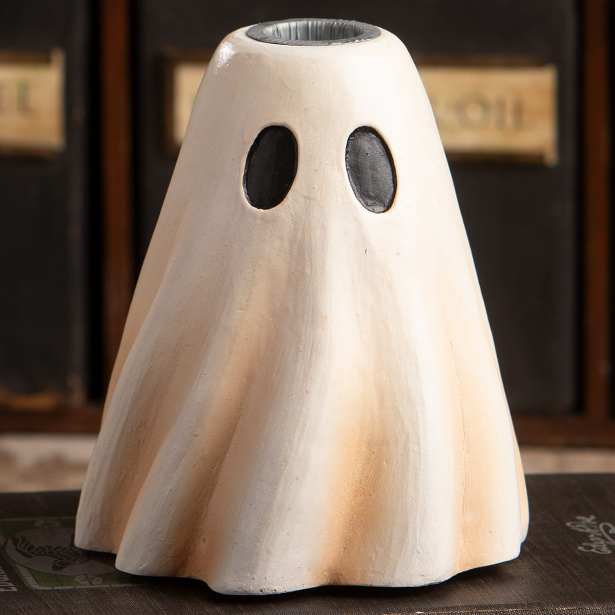 Tall Ghost Candlestick