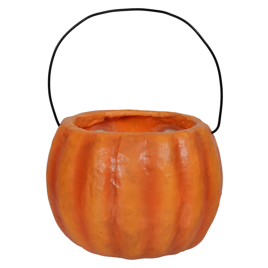 Petite Happy Candy Corn Pumpkin Bucket