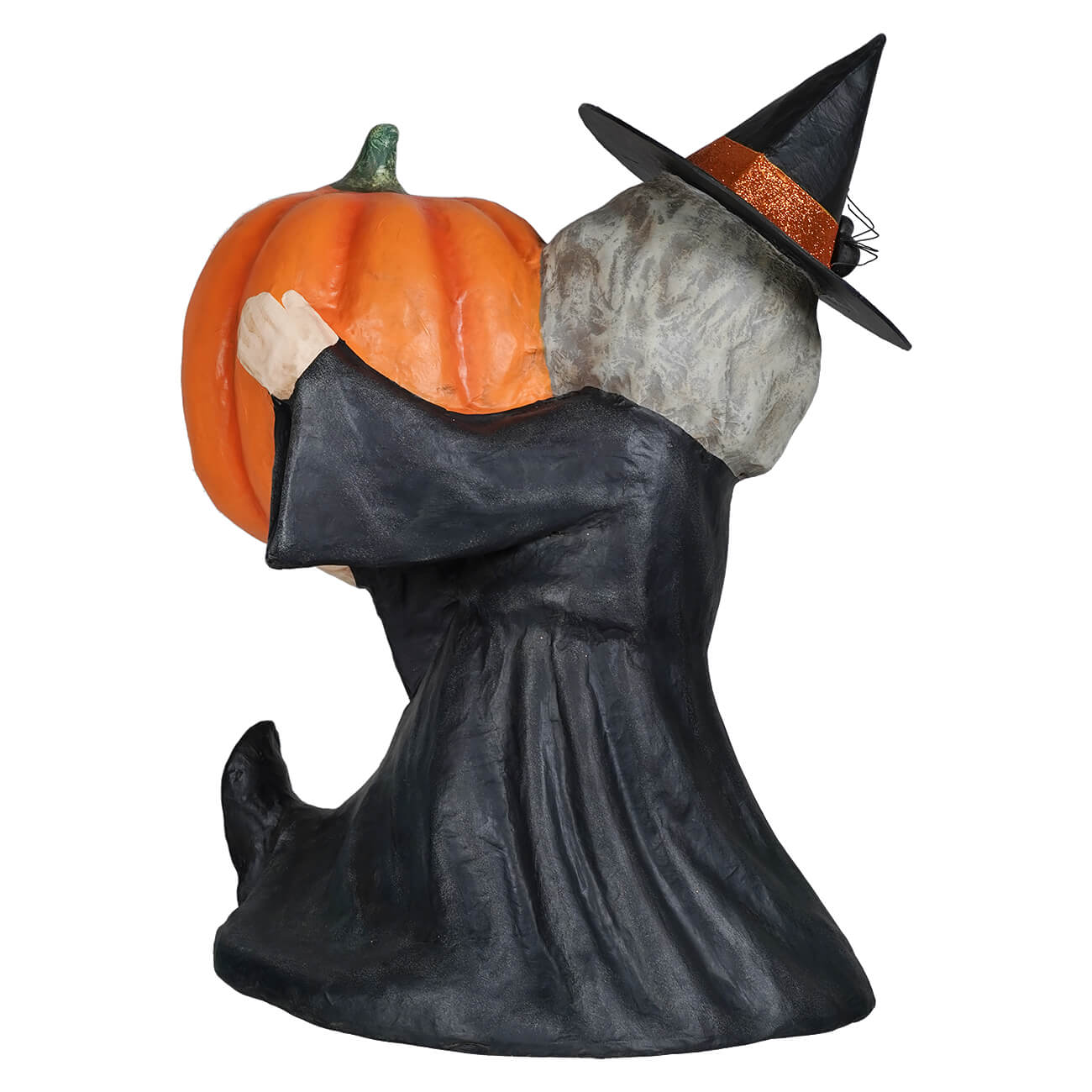 Large Witch With Pumpkin