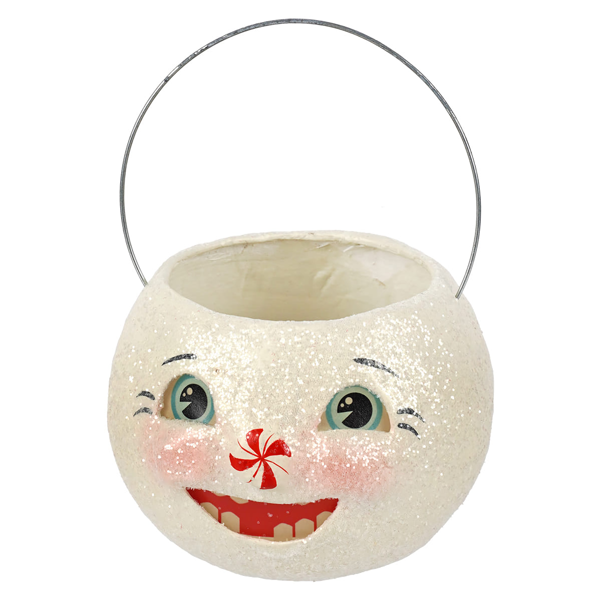 Petite Happy Snowman Bucket