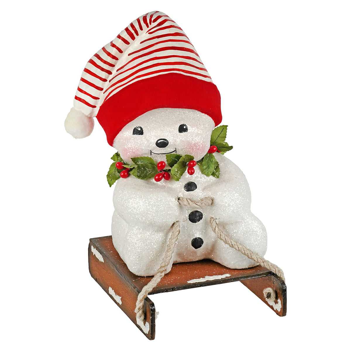 Large Down The Slopes Snowman
