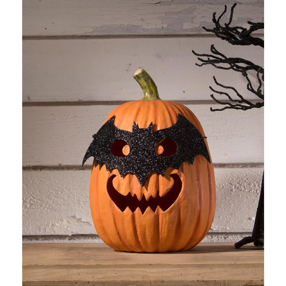 Bat Masquerade Pumpkin
