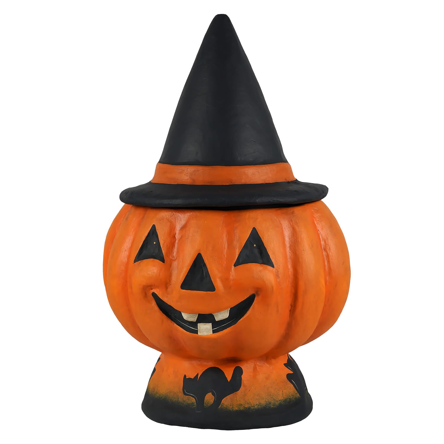 Halloween Jack-O'-Lantern Container