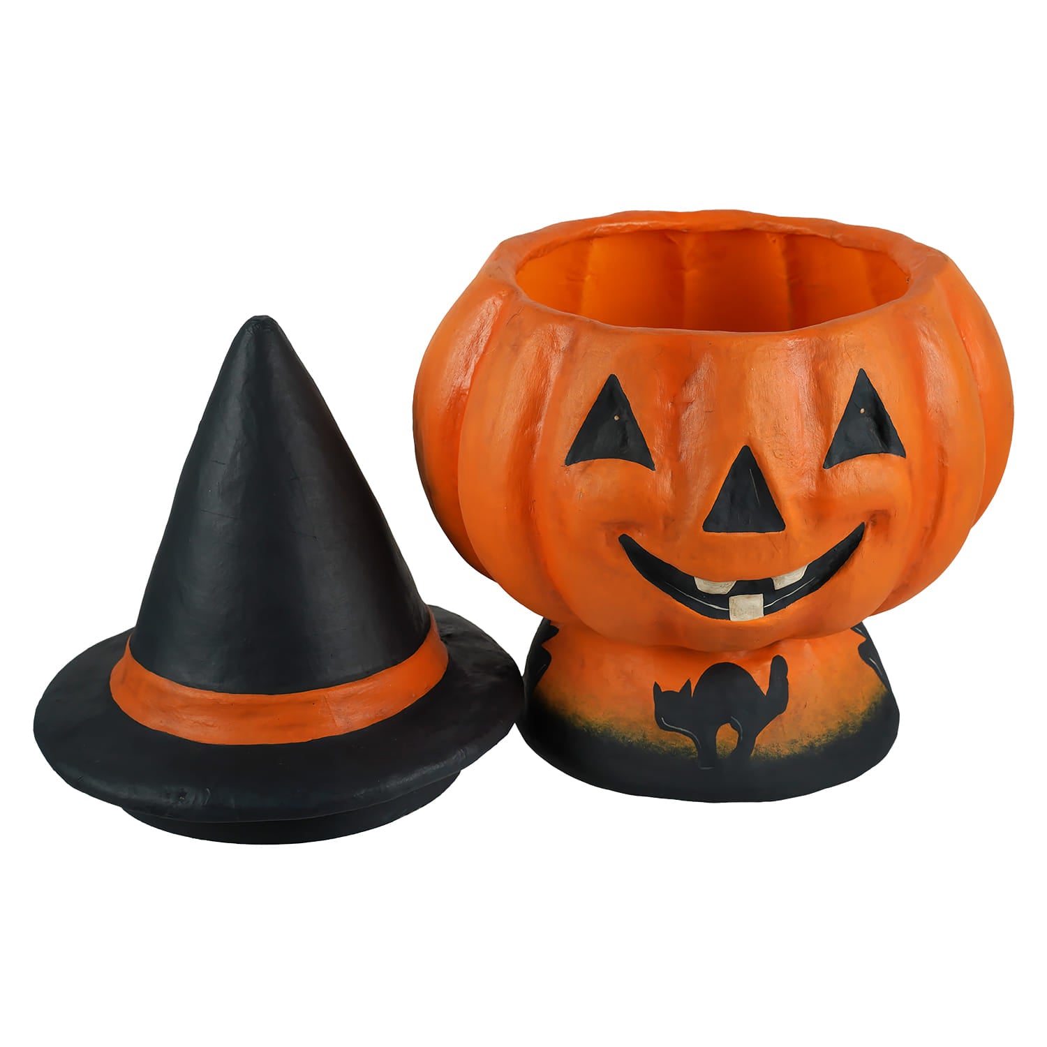Halloween Jack-O'-Lantern Container (Made in Philippines) by