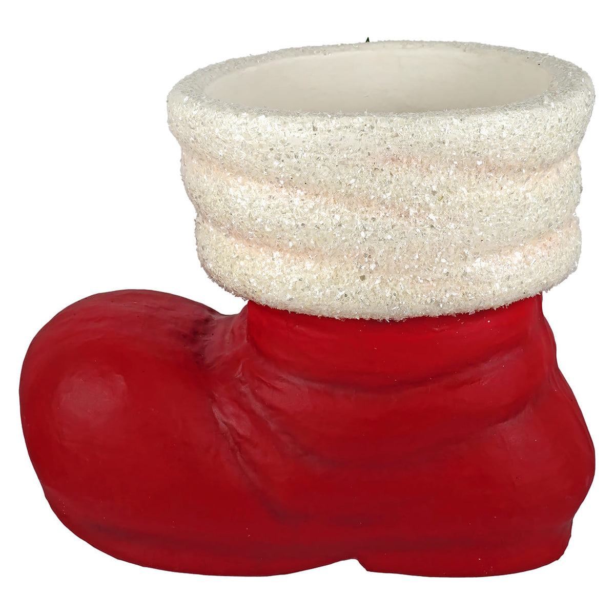 Large Retro Red Santa Boot