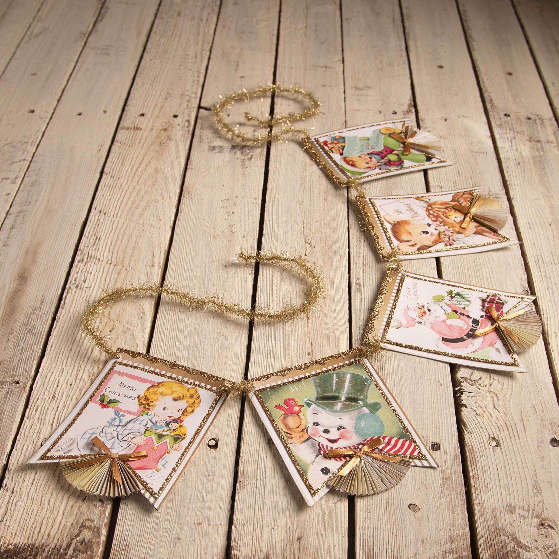 Pastel Retro Garland