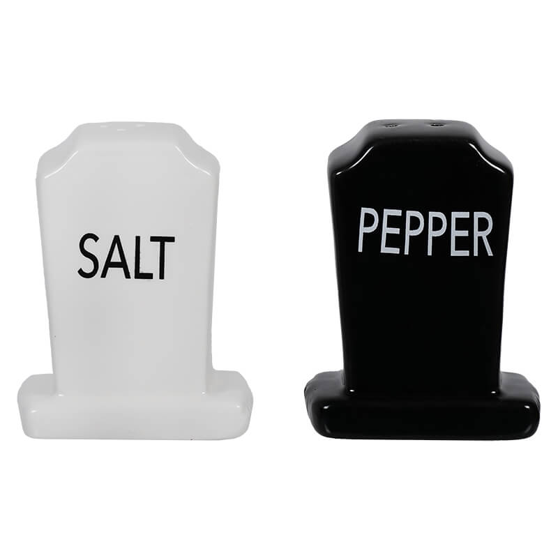Spooky Gravestone Salt & Pepper Shakers Set/2