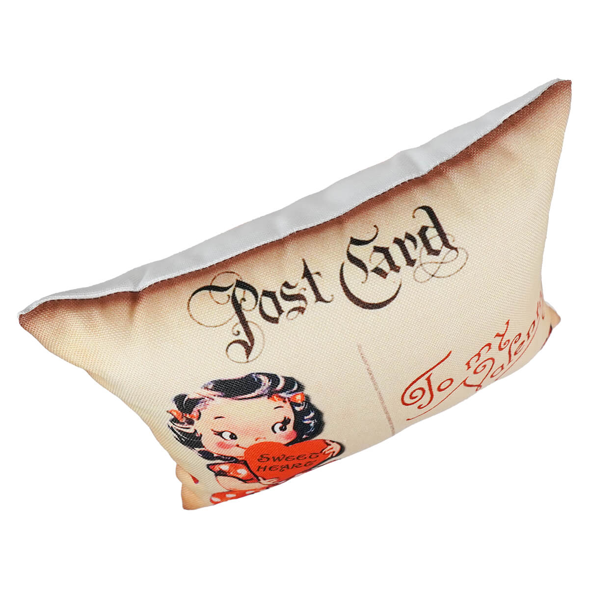 Sweetheart Post Card Pillow