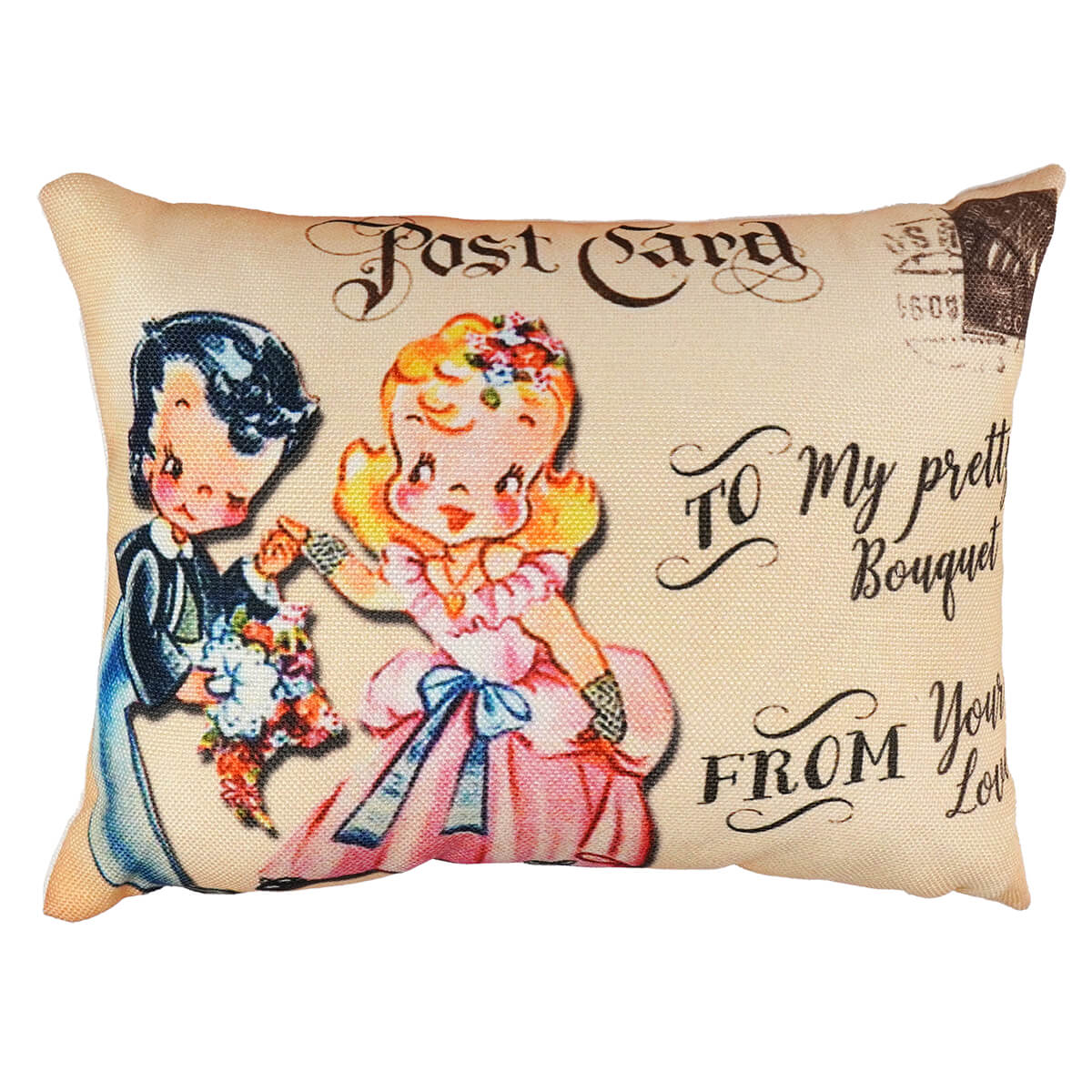 Pretty Bouquet Pillow