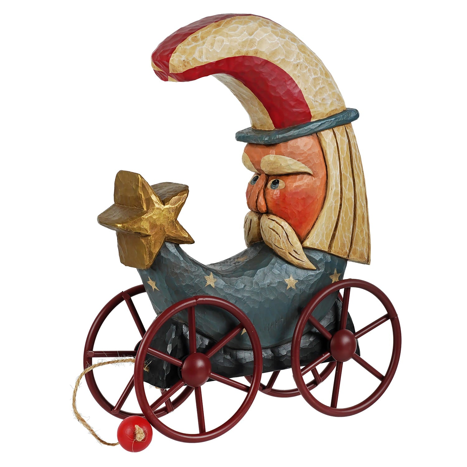 Uncle Sam Pull Toy by Lori Miller for Whispering Pines – Traditions