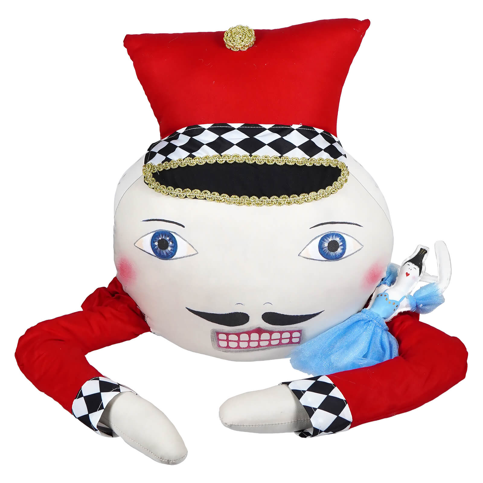 RJY Nutcracker Zombinaland Decorative Pillow