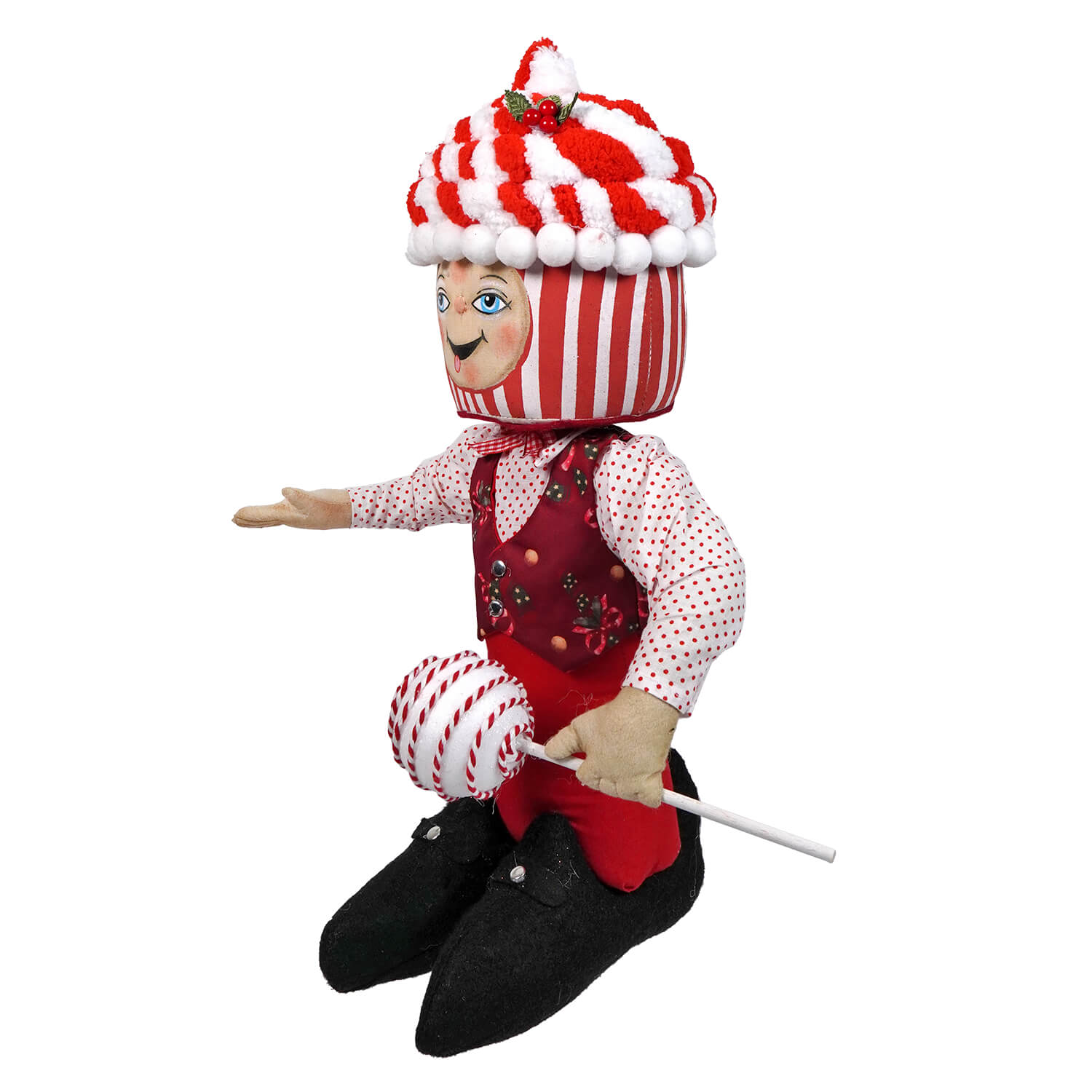 Peppermint Paul Standing Doll