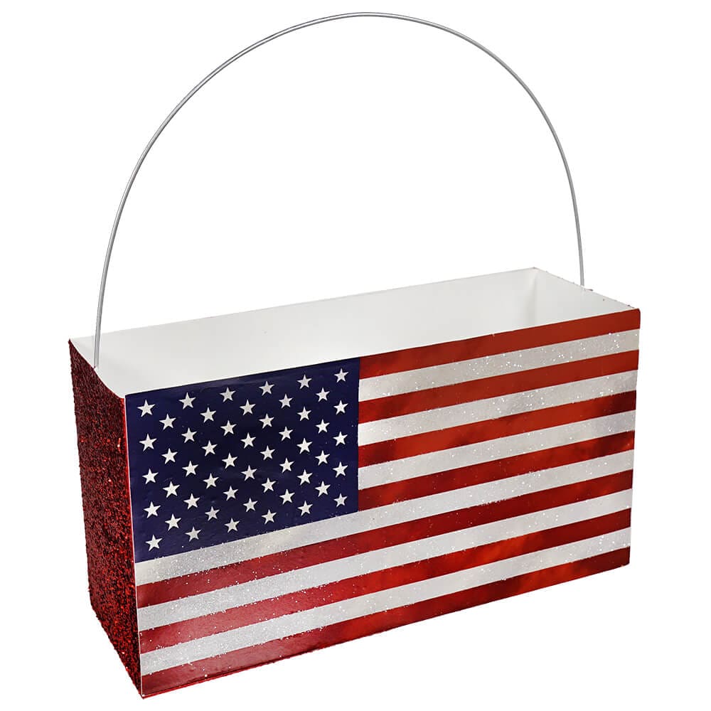 Americana Flag Bucket