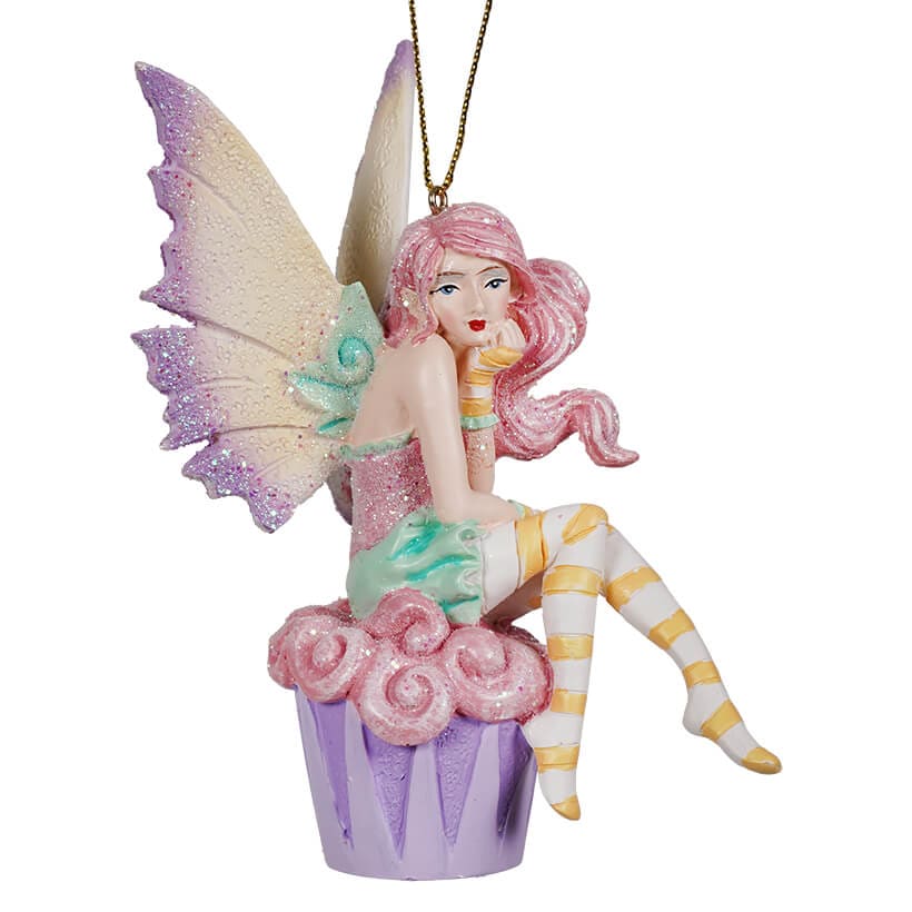 Amy Brown Cupcake Fairy Ornament