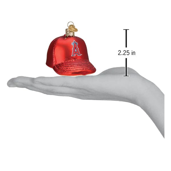 Angels Baseball Cap Ornament - Ornaments