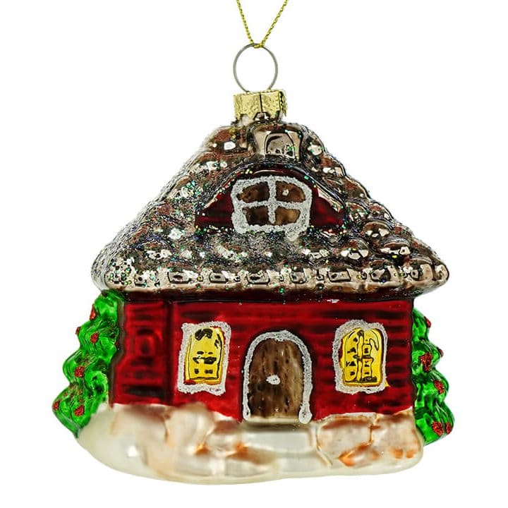 Antique Farm House Ornament