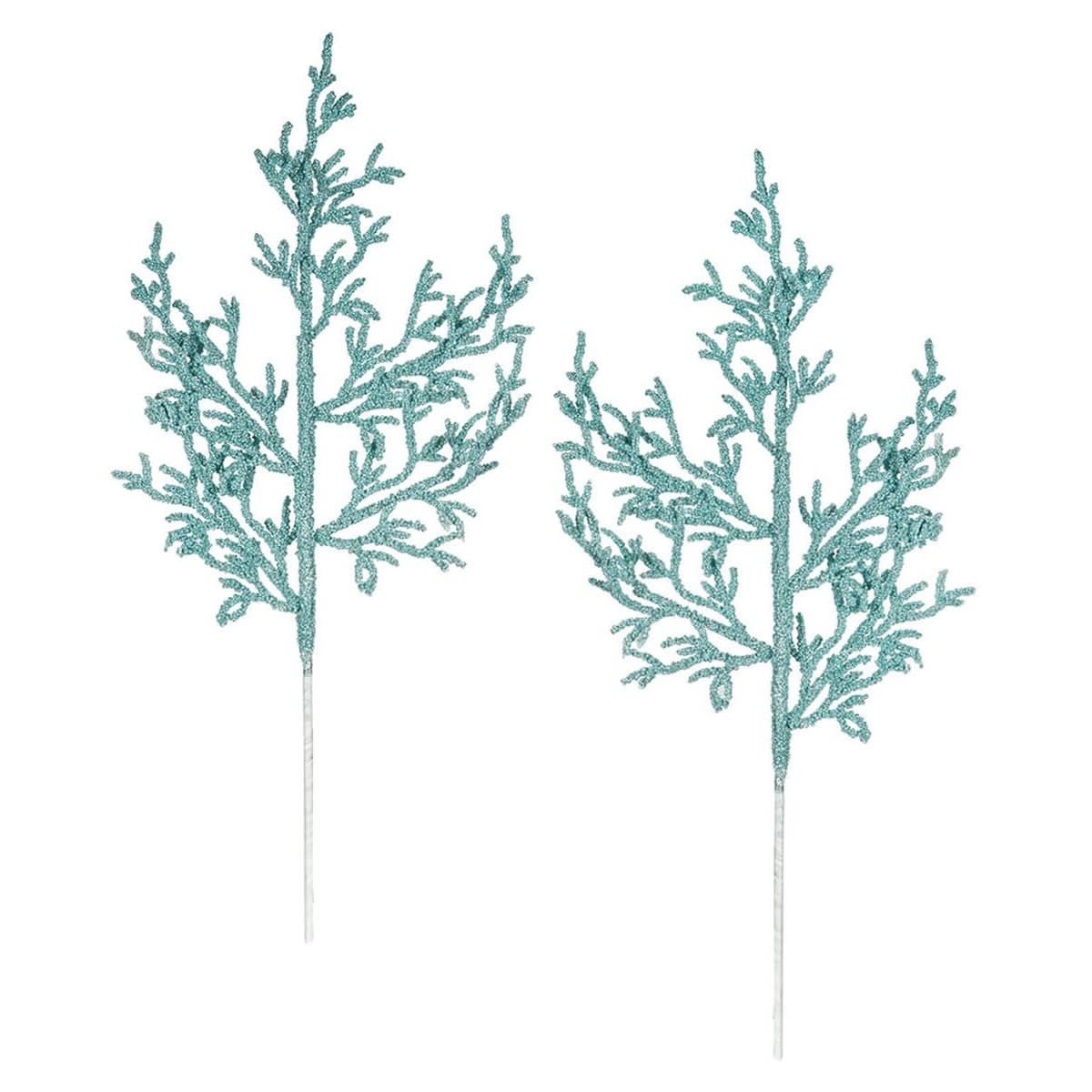 Blue Coral Stems Set/2