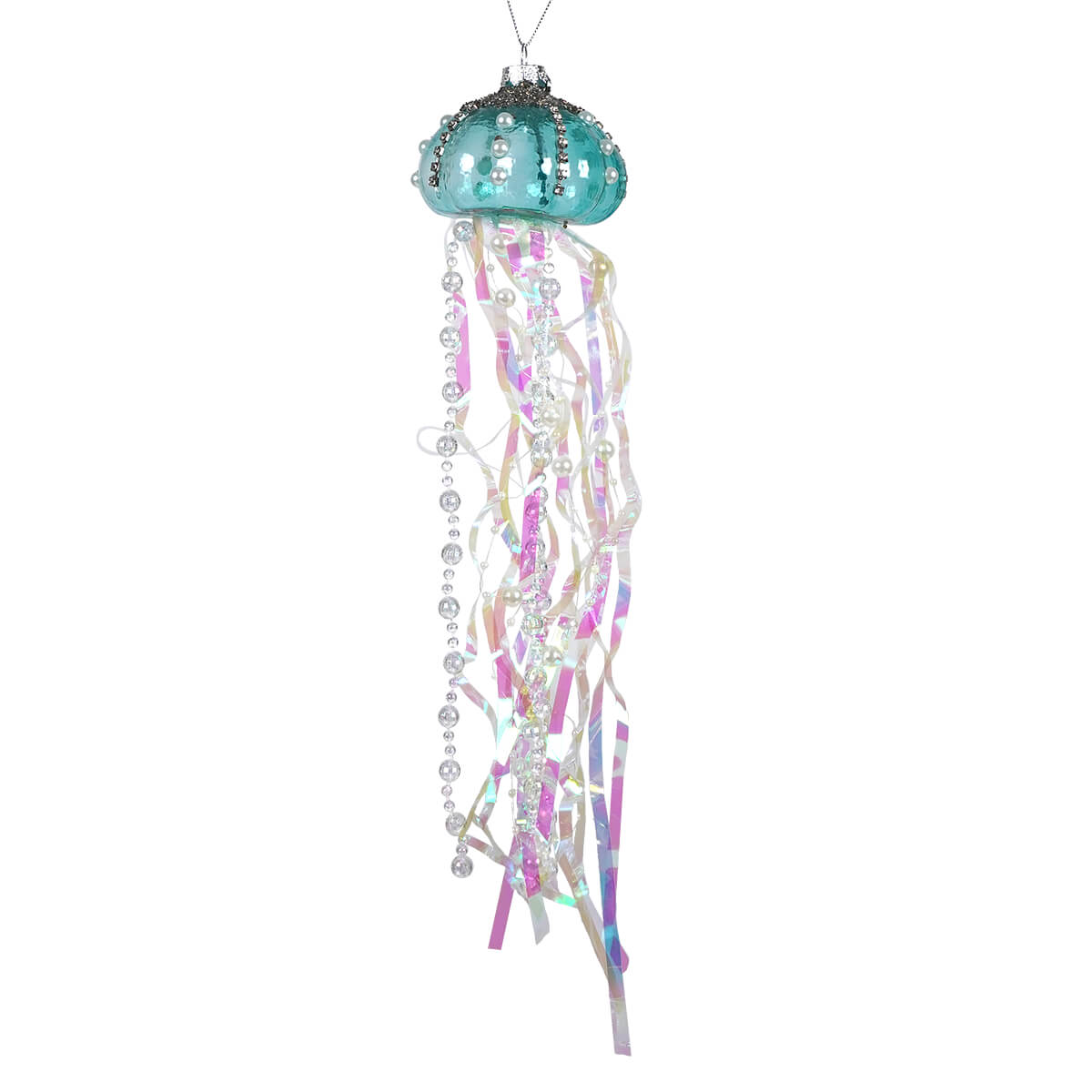 Aqua Jellyfish Ornament - Ornaments