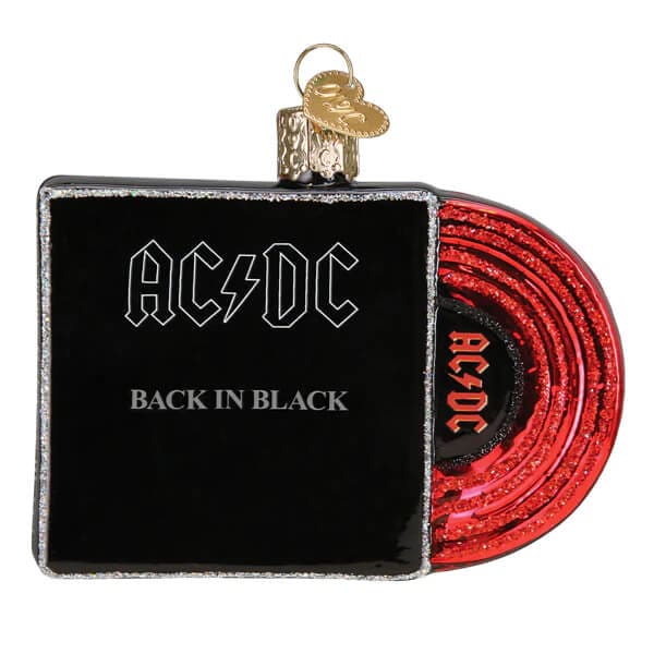 Back In Black Album Cover Ornament - Ornaments