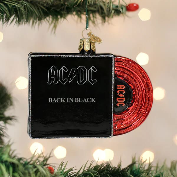 Back In Black Album Cover Ornament - Ornaments