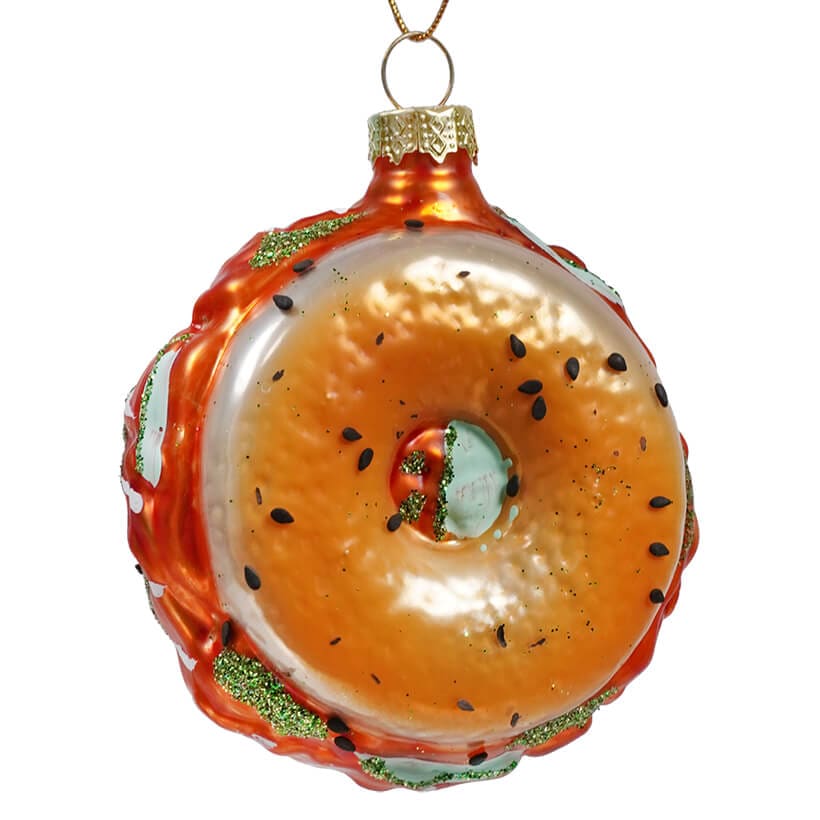 Bagel With Lox Ornament