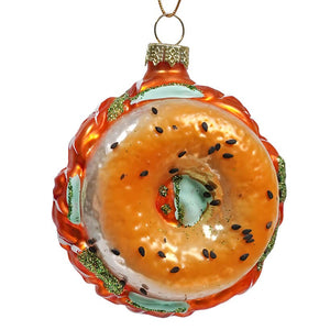 Bagel With Lox Ornament